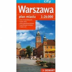 Warszawa plan miasta 1:26 000-11377