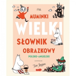 Muminki. Wielki słownik obrazkowy polsko-angielski-12700