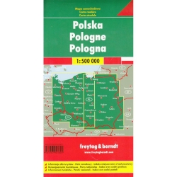 Polska mapa 1:500 000-13999