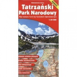 Tatrzański Park Narodowy. Mapa turystyczna 1:30 00-8341